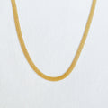 Ties On The Back Golden Choker Necklace