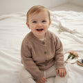 Premium Kids' Organic Cotton Cardigan | Made in Peru by ozznekshoes