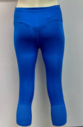 Gymshark Pulse Cropped Leggings - Blue Small by Vanessa Jane