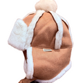 Kids Sherpa Aviator Winter Hat with Ear Flaps | Warm Fleece Pullover by ozznekshoes