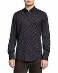 Rag and Bone Mens Fit 1 Zac-Print Sport Shirt, Size Small by Vanessa Jane