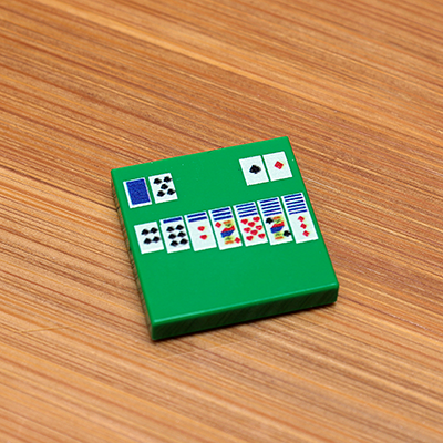 Solitaire - Custom Printed 2x2 Tile by B3 Customs