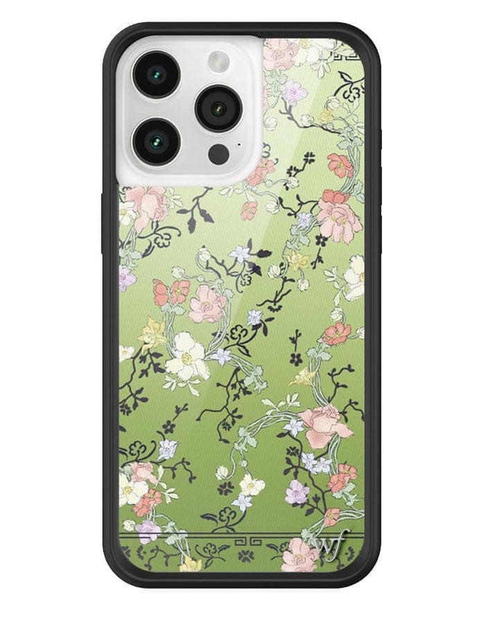 Gallery Girlie Green iPhone Case by Wildflower Cases