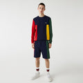 Lacoste Men's Branded Cotton Fleece Blend Shorts by I-Max Fashions