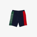 Lacoste Men's Branded Cotton Fleece Blend Shorts by I-Max Fashions