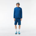 Lacoste Men's Washed Effect Printed Shorts by I-Max Fashions
