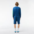 Lacoste Men's Washed Effect Printed Shorts by I-Max Fashions