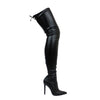 Gisele 50 - Black PU {Order 1/2 Size Larger}