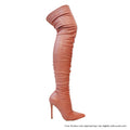 Gisele - Rose PU {Order 1/2 Size Larger} by The House of Stylez