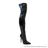 Gisele - Black Patent Leather {Order 1/2 Size Larger}