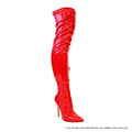 Gisele - Red Patent Leather {Order 1/2 Size Larger} by The House of Stylez