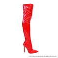 Gisele - Red Patent Leather {Order 1/2 Size Larger} by The House of Stylez
