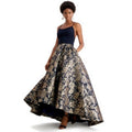 Betsy & Adam Womens Spaghetti Strap Sweetheart Neckline Full-Length Dress, 4 by Vanessa Jane