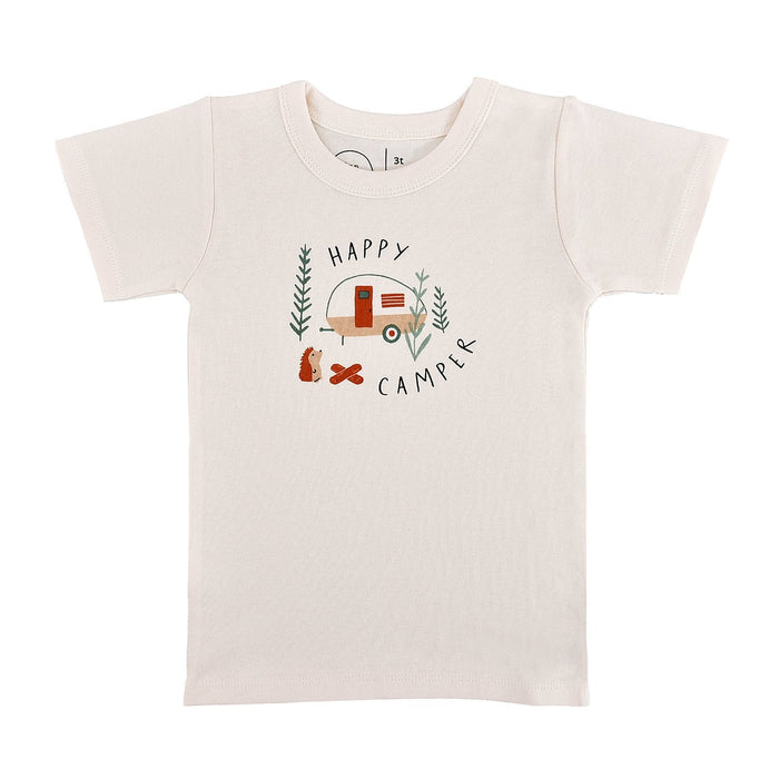 graphic tee | happy camper by Finn + Emma