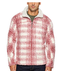 True Grit Mens Big Plaid Frosty Tipped Zip Shirt, Size Large by Vanessa Jane
