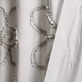 Lush Decor Ruffle Flower Shower Curtain by Vanessa Jane