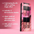 e.l.f. Glow Reviver Plumping Lip Oil Gift Set 4pc - Imperfect Box by This is Beauty US