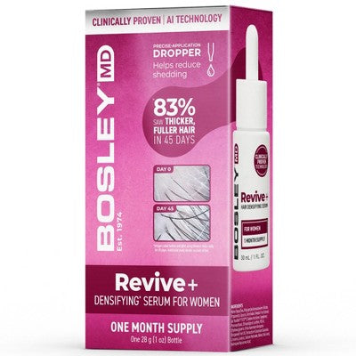 BosleyMD Revive + Densifying Hair Regrowth Serum for Women 1 fl oz - Imperfect Box by This is Beauty US