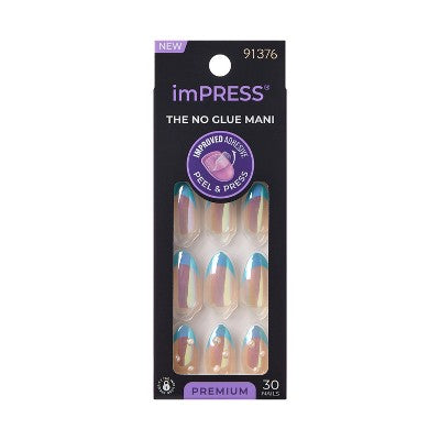 KISS imPRESS Press-On Manicure Fake Nails Best Life - New by This is Beauty US