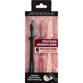 JAPONESQUE Precision Dermaplaner Facial Brush Razors 3ct - New by This is Beauty US