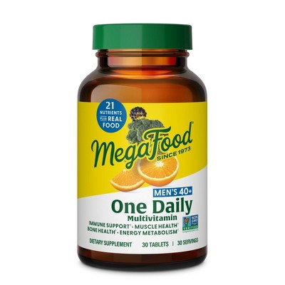 MegaFood Mens Multivitamin 40+ Immune Support 30ct - New by This is Beauty US