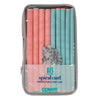Conair Heatless Spiral Curl Rollers Coral & Teal 18pcs - New