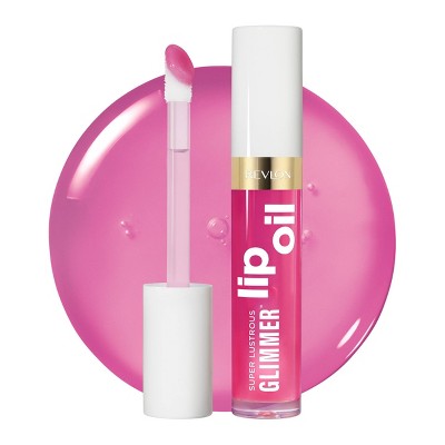 Revlon Super Lustrous Glimmer Lip Oil Moisturizing 004 Gone Rose 0.13 fl oz - New by This is Beauty US