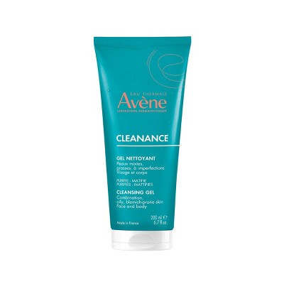 Avene Cleanance Cleansing Face and Body Gel for Acne Prone & Oily Skin 6.7 fl oz - Imperfect Container by This is Beauty US