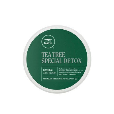 Tea Tree Special Detox Foaming Salt Hair Scrub 6.5oz - New by This is Beauty US