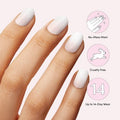 Dashing Diva Glaze Semi-Cured Gel Nail Polish Strips Luxe Expensive 32ct - New by This is Beauty US