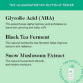 good.clean.goop beauty The Illuminator 10% Glycolic Toner 3.4 fl. oz. - Imperfect Box by This is Beauty US