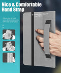Gray Fabric Texture Folio Case - Amazon Fire HD 8 and Fire HD 8 Plus (2020-2024 release) by Zerodamage Sahara Case LLC