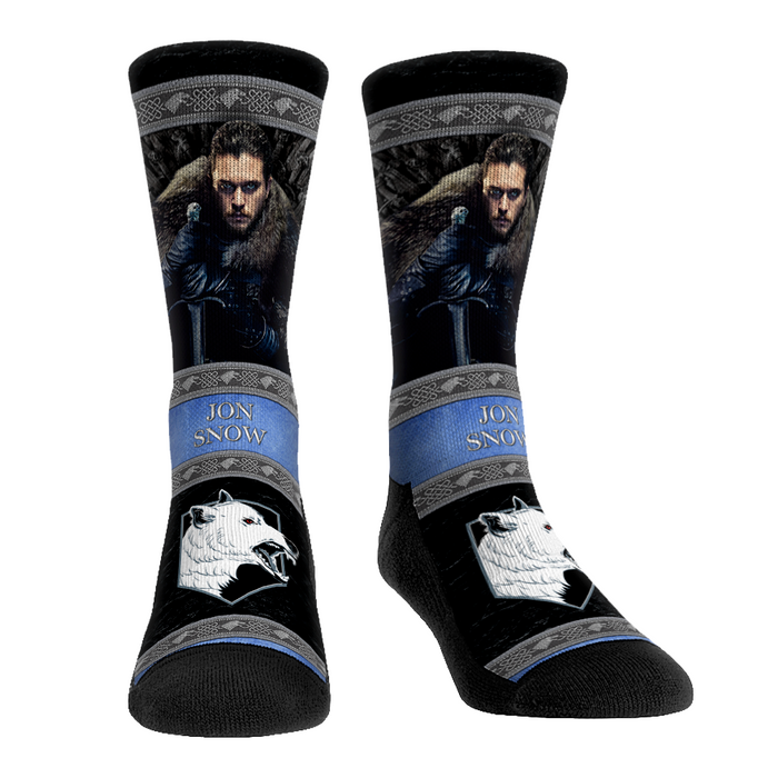 Game of Thrones - Jon Snow - Hero Pose by Rock 'Em Socks