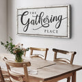 The Gathering Place Sign II by Tailored Canvases