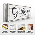 The Gathering Place Sign II by Tailored Canvases