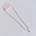 Genuine Freshwater Pearl Cross Necklace