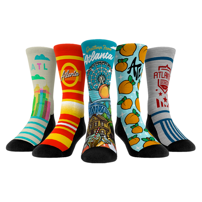 Atlanta Bundle 5-Pack by Rock 'Em Socks