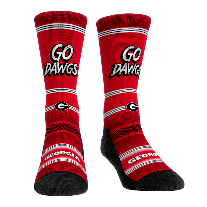 Georgia Bulldogs - Go Dawgs by Rock 'Em Socks