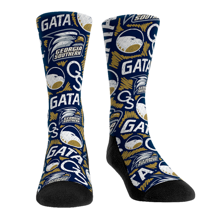 Georgia Southern Eagles - Logo Sketch by Rock 'Em Socks