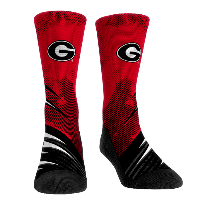 Georgia Bulldogs - Slash Slant by Rock 'Em Socks