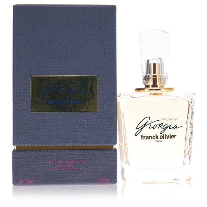 Giorgia Midnight by Franck Olivier Eau De Parfum Spray 2.5 oz for Women by Avera Group