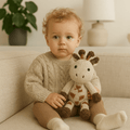 Wool Knit Buddy | Gerald the Giraffe by Finn + Emma