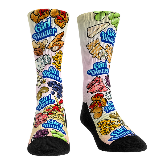 Girl Dinner by Rock 'Em Socks
