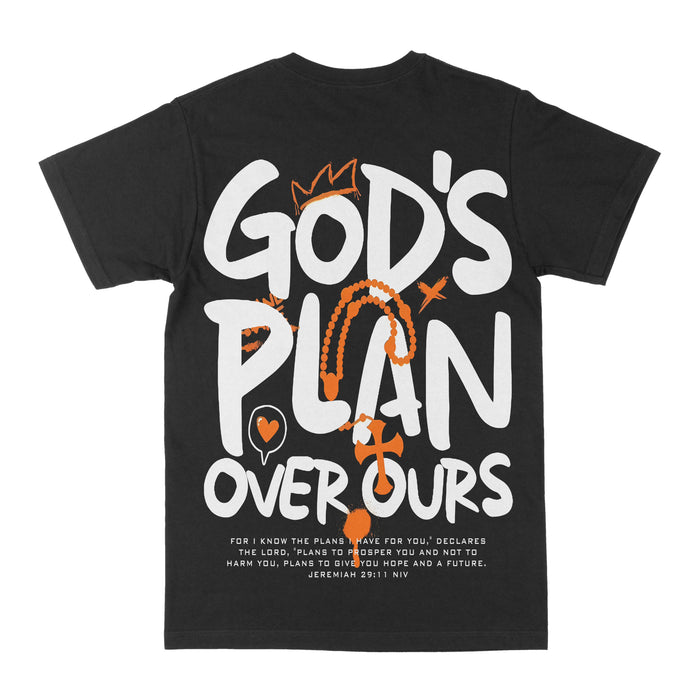 God's Plan Over Ours Graphic Tee by Obsessed with graphic tees