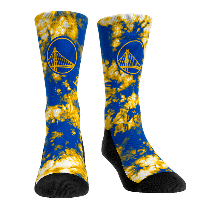 Golden State Warriors - Team Tie Dye by Rock 'Em Socks