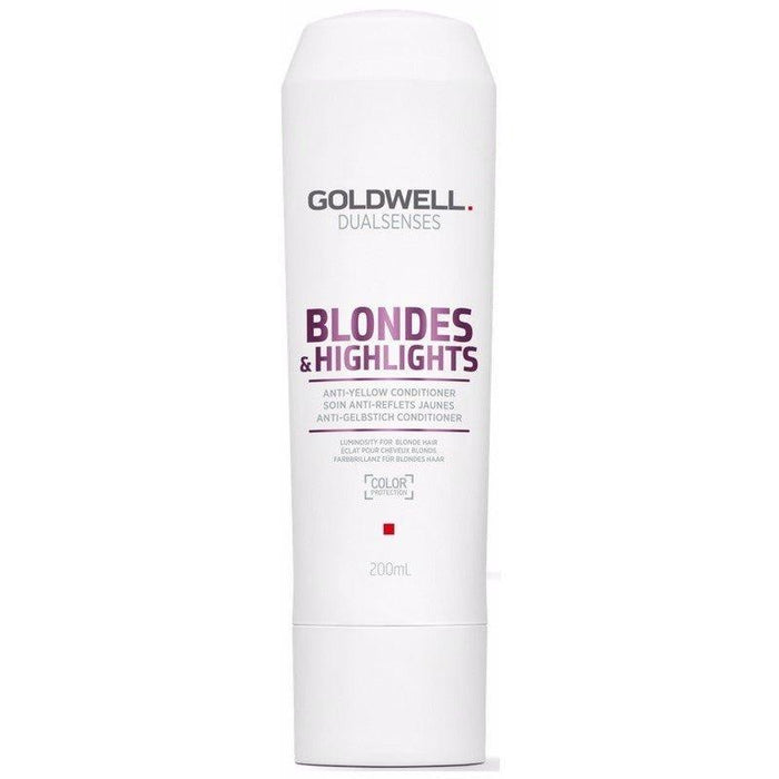 Goldwell DualSenses Blonde & Highlights Anti-Yellow Conditioner 10.1 oz by The Warehouse Salon