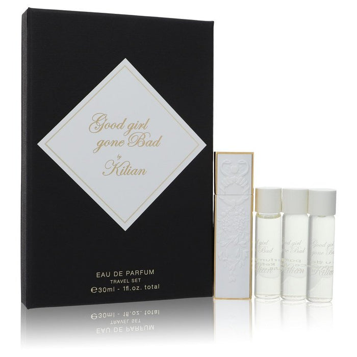 Good Girl Gone Bad by Kilian 4 x 0.25 oz Travel Spray includes 1 White Travel Spray with 4 Refills 4 x.25 oz for Women by Avera Group