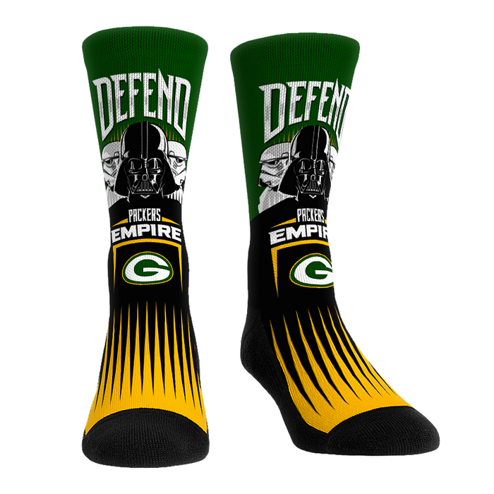 Green Bay Packers - Star Wars - Defend The Empire by Rock 'Em Socks
