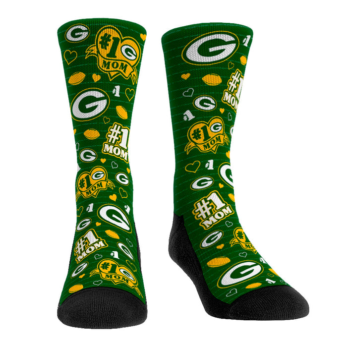 Green Bay Packers - #1 Mom by Rock 'Em Socks