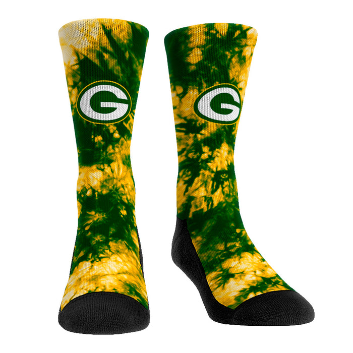 Green Bay Packers - Team Tie Dye by Rock 'Em Socks
